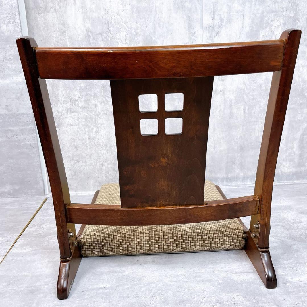 【美品】光製作所 hikari 折りたたみ座椅子 ２脚 和室 旅館 昭和レトロ