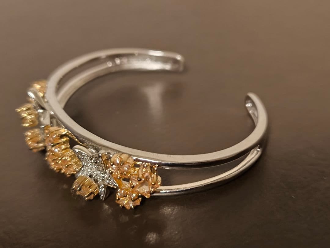 Ross Simons イタリア ヴィンテージ　925 シルバー　バングル