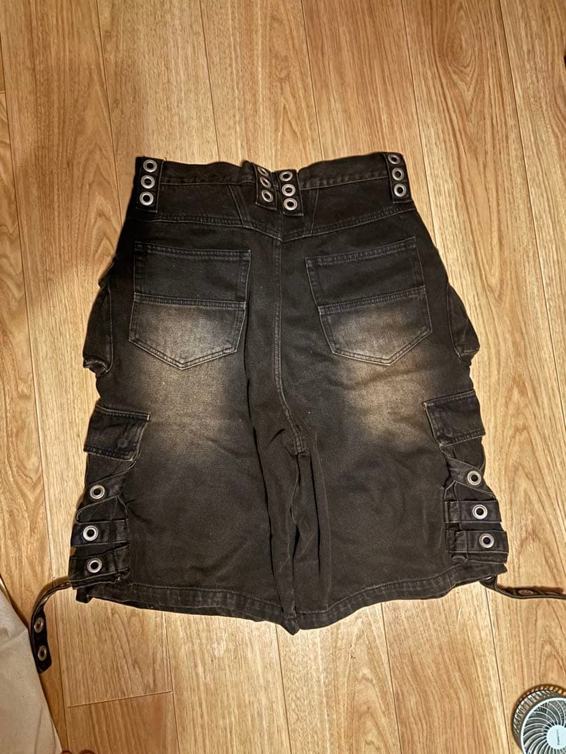 badhpop breath suicide denim shorts ジョーツ