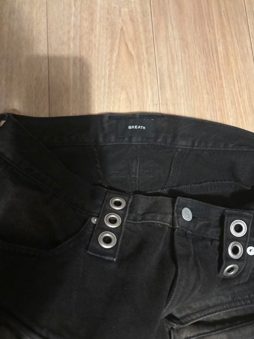 badhpop breath suicide denim shorts ジョーツ