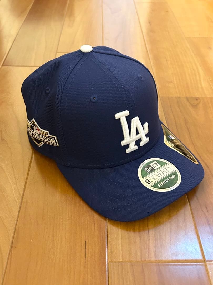 新品 ドジャース2025ポストシーズン ニューエラ9SEVENTYキャップ