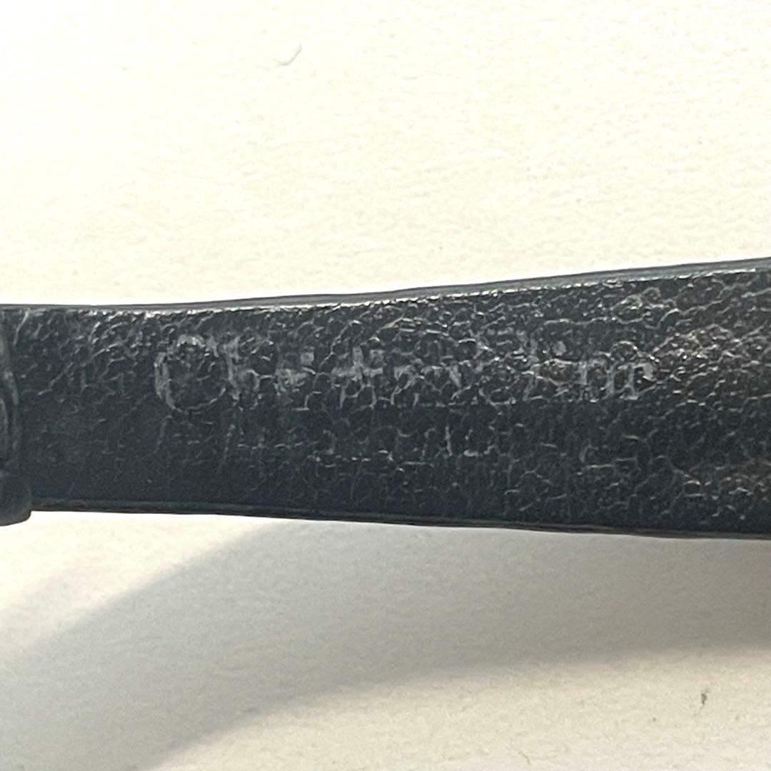 稼動品　Christian Dior ディオール　クォーツ時計 黒