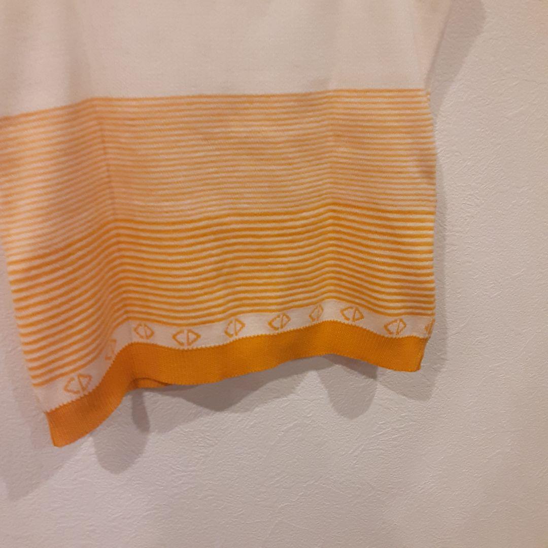 クリスチャン・ディオール CD タンクトップ オレンジ 水着 キャミソール