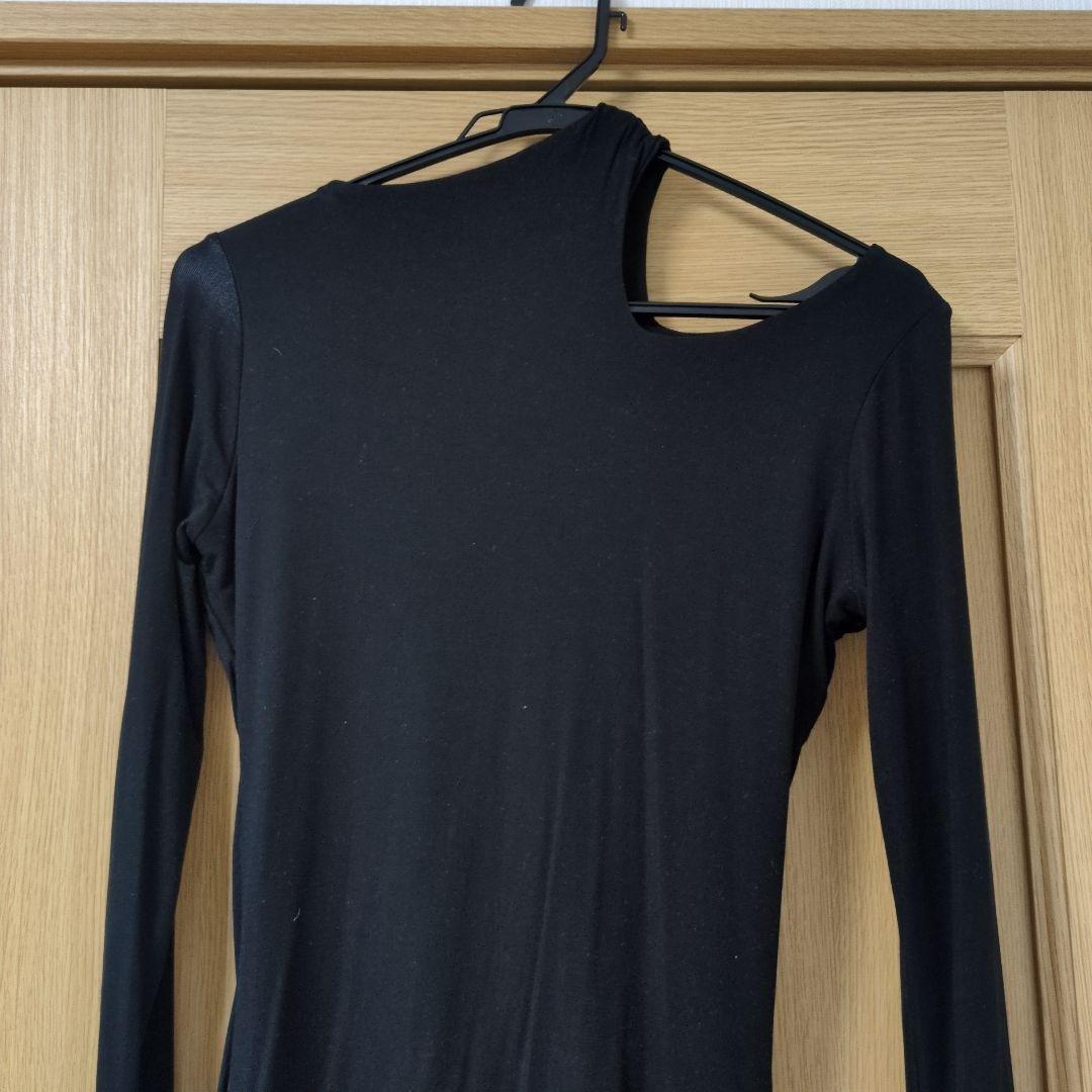 Cygne ショルダーオープンカットオフT Colas　ブラック1