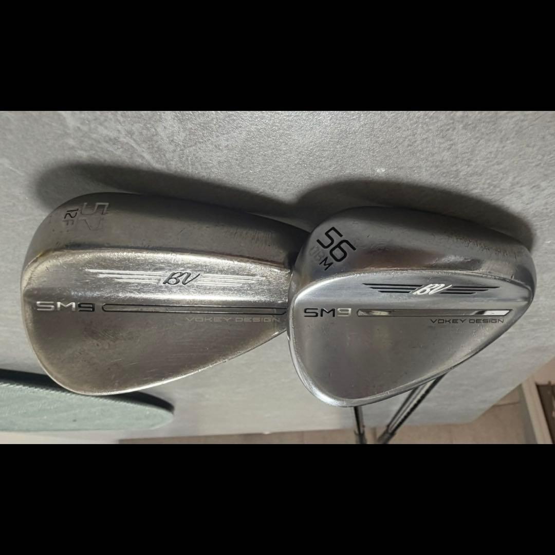 2/15まで特価・中古vokey sm9 52-12F、56-08M 2本セット