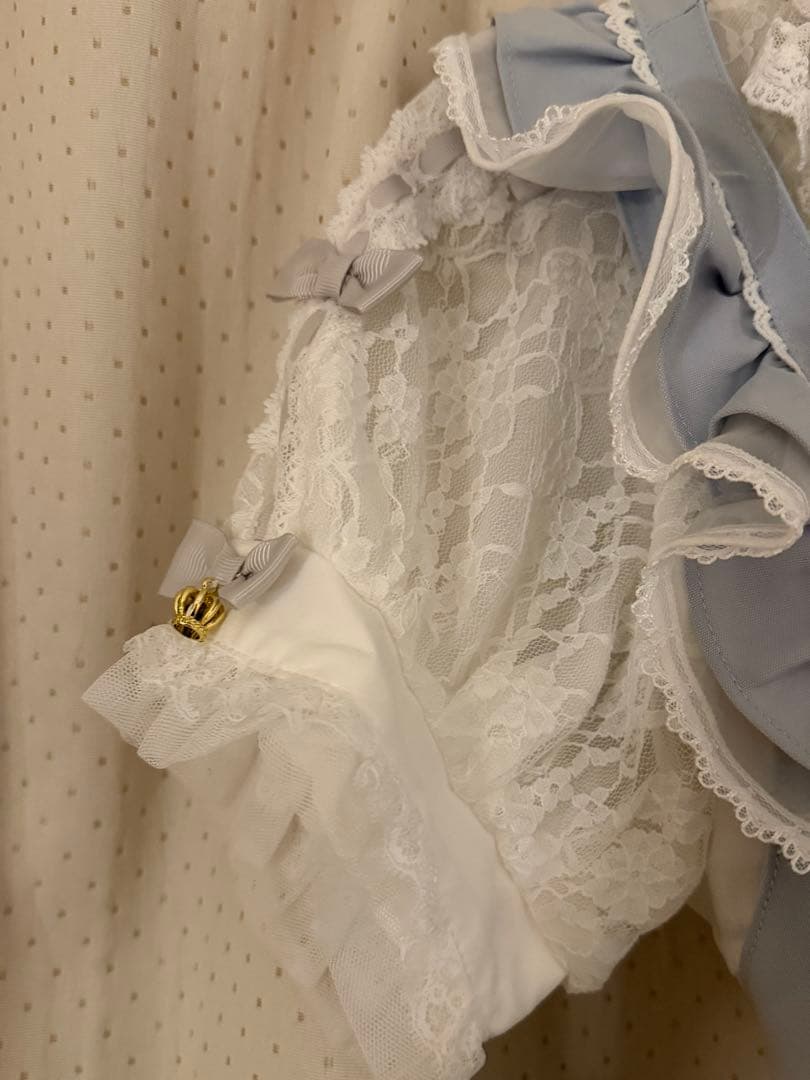 リズリサ フロントリボンUあきジャン シャツセット