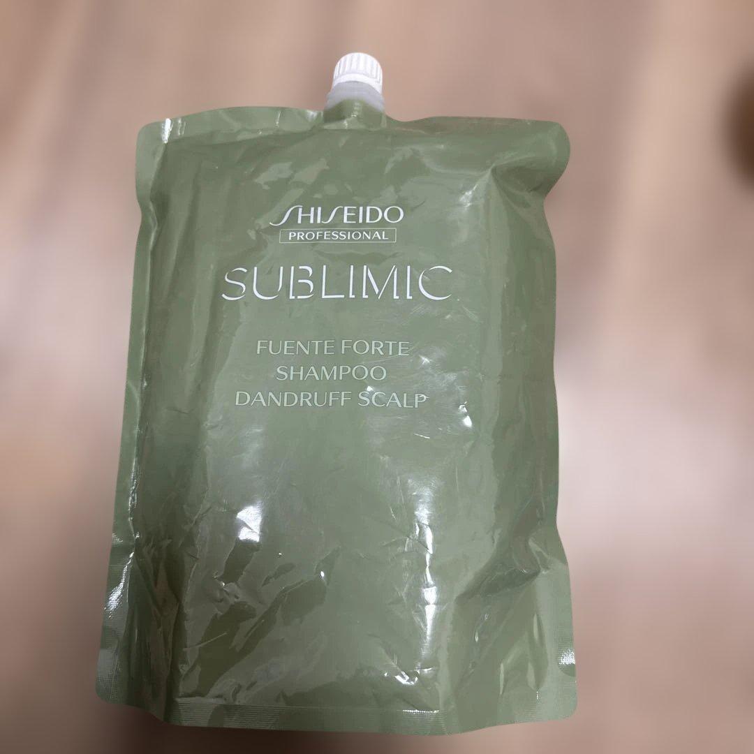 SHISEIDO SUBLIMIC FUENTE FORTEシャンプー7本
