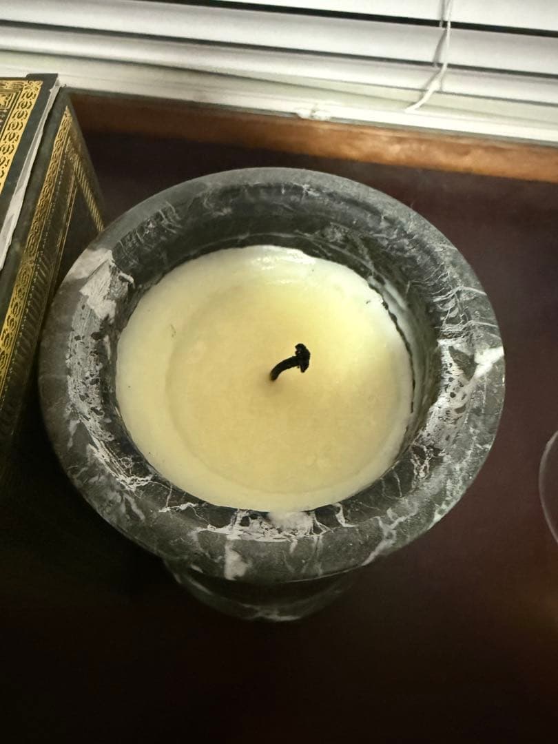 【早い者勝ち】BULY マーブルグリーンキャンドルセット