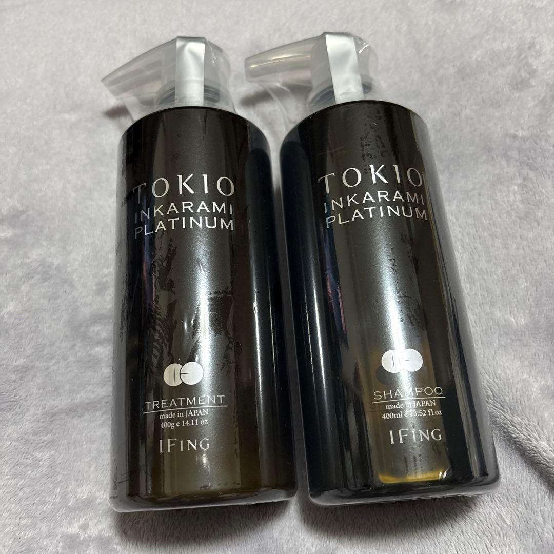 正規品TOKIO IE インカラミ プラチナム シャンプー＆トリートメント400