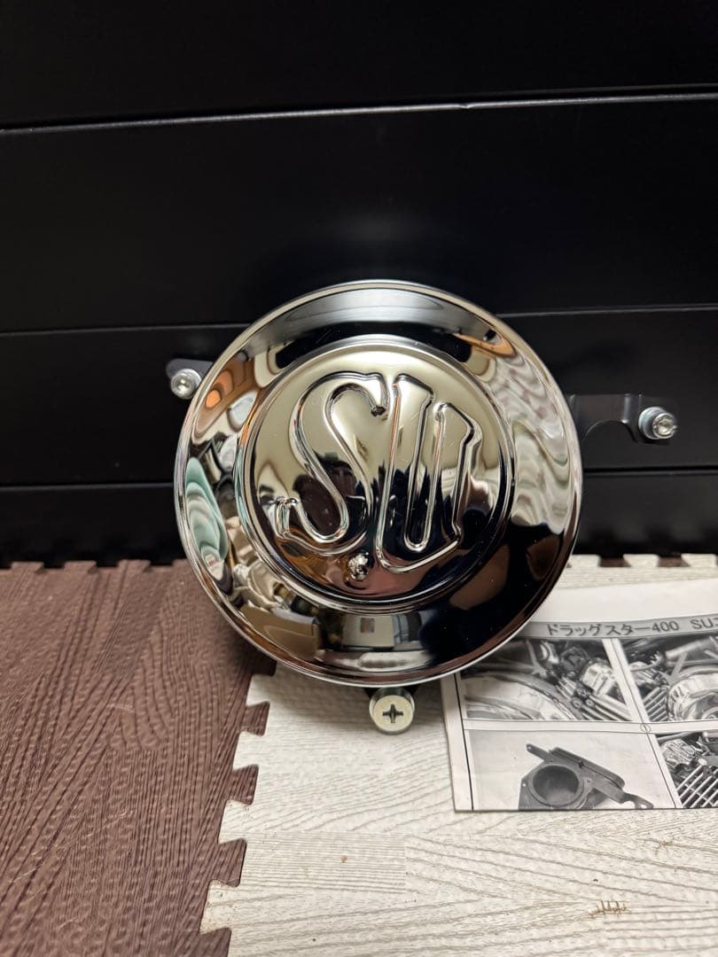 ガレージt&f SU エアクリーナー クロームメッキ