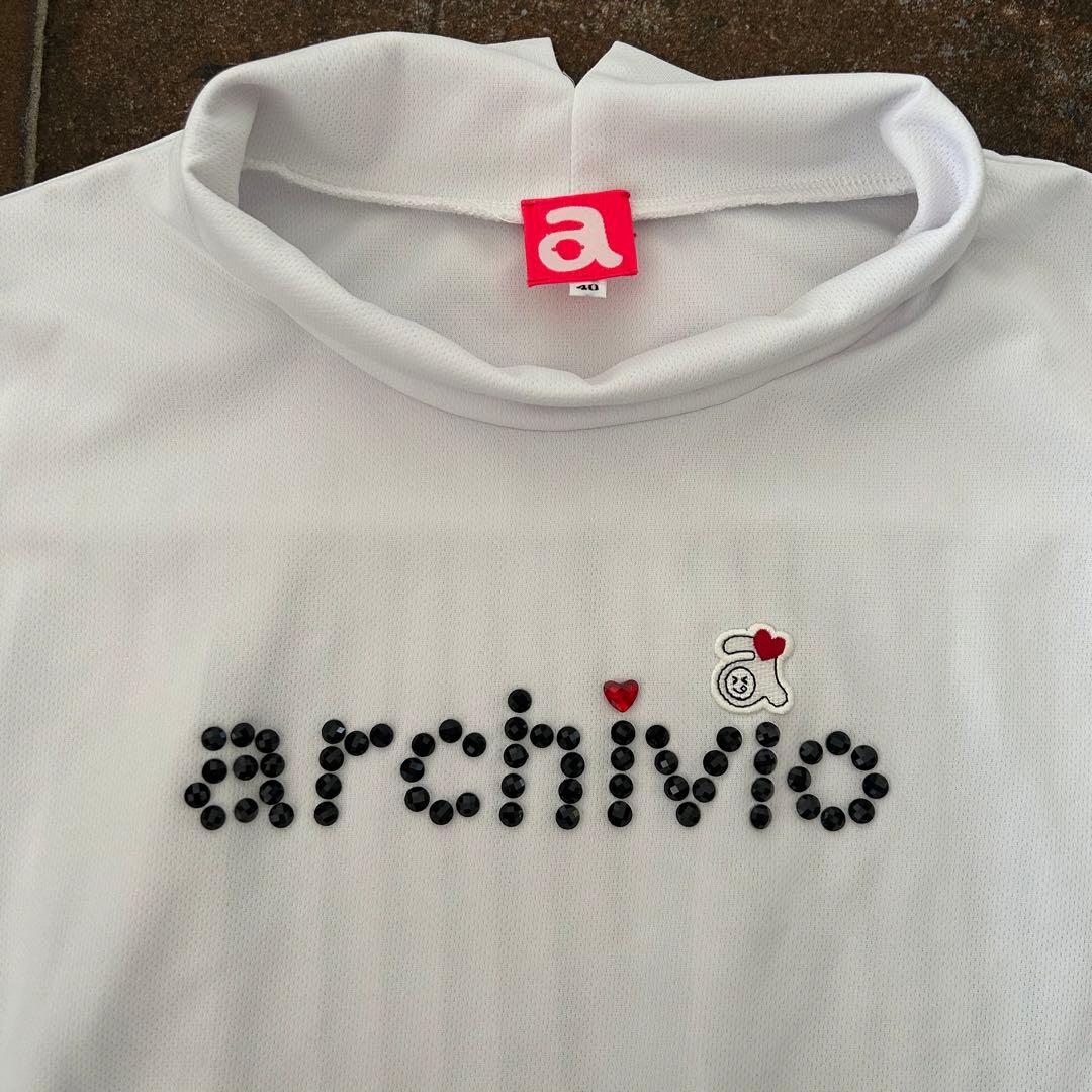 アルチビオ archivio レディース ゴルフウェア 半袖 ホワイト
