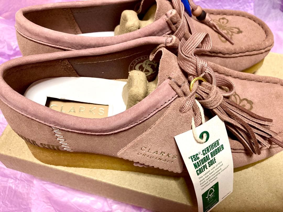 新品未使用ANNA SUI× Clarks Wallabee クラークスワラビー