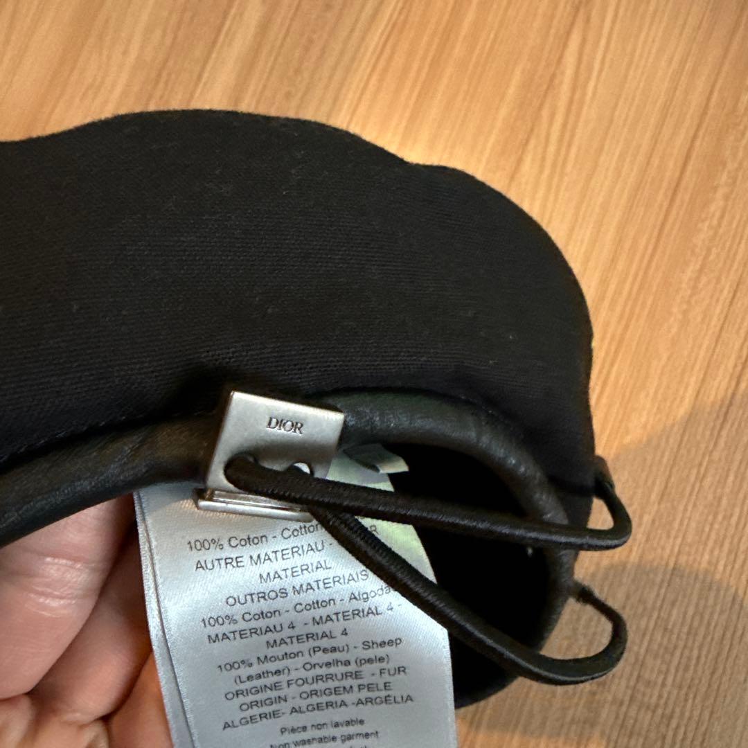 Dior ベレー帽　ロゴ