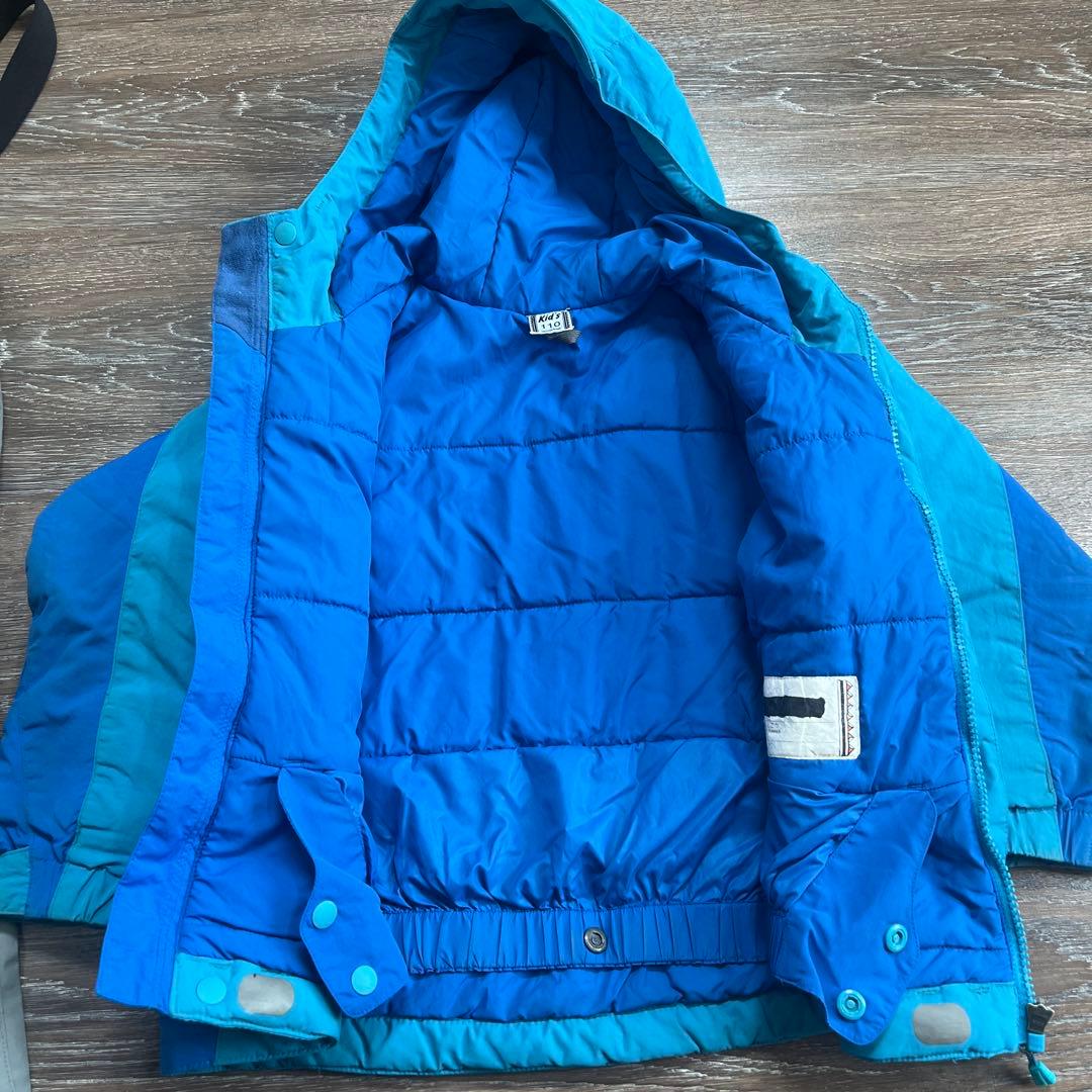mont-bell モンベル　ウェア　外遊び　男の子　スキーウェア　110