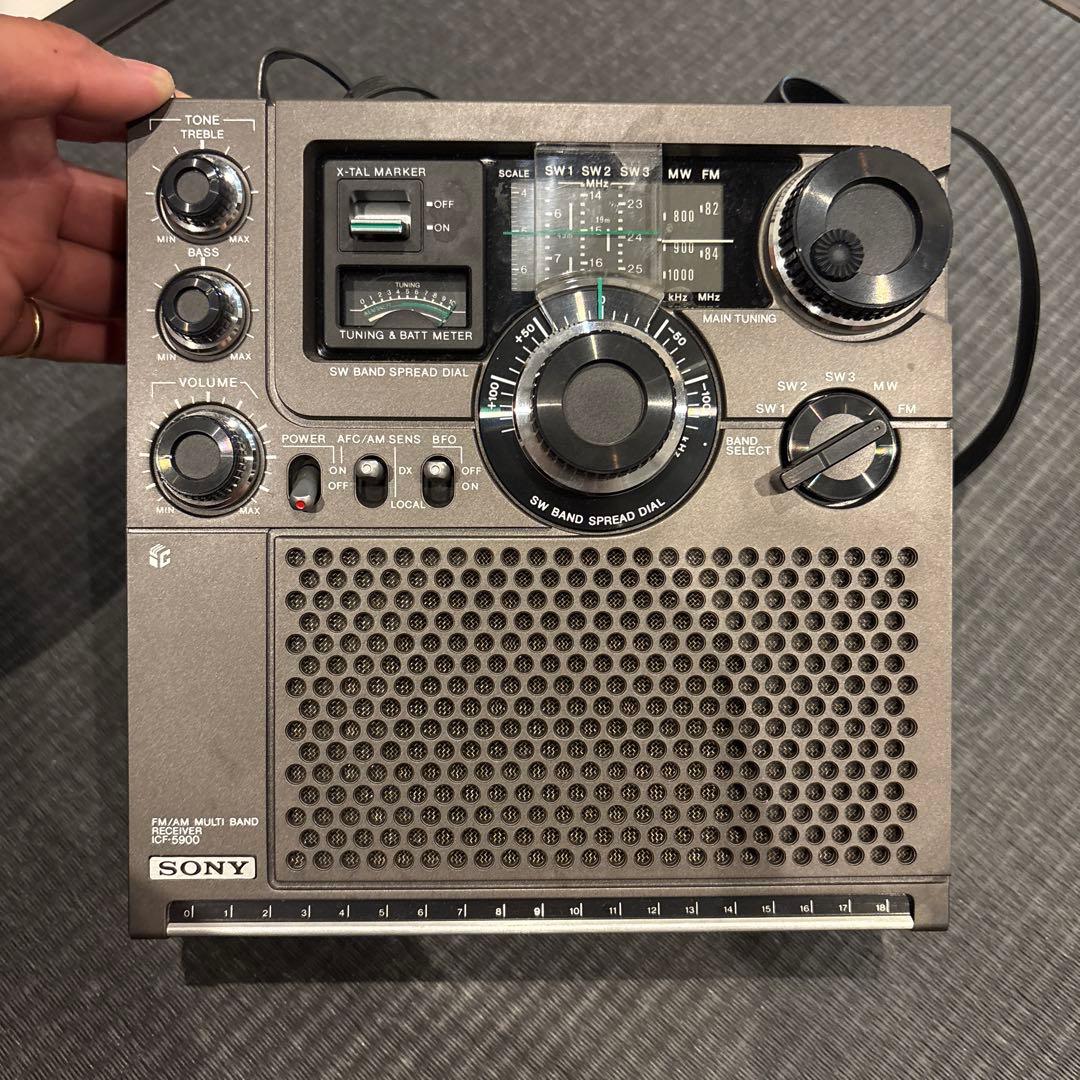 ラジオ・コンポ SONY SW DUAL CONVERSATION SYSTEM ICF5900