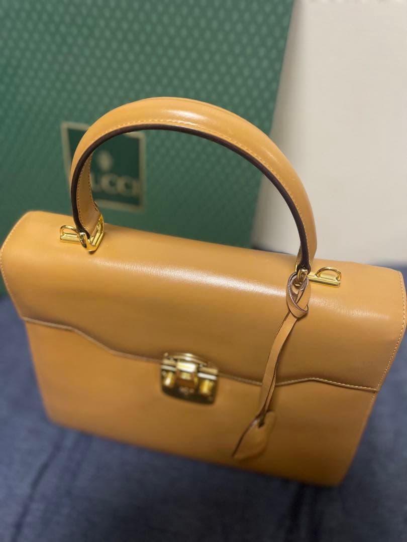 【美品】オールドGUCCIレディロック2wayバッグ　ダイアナ妃愛用バッグ