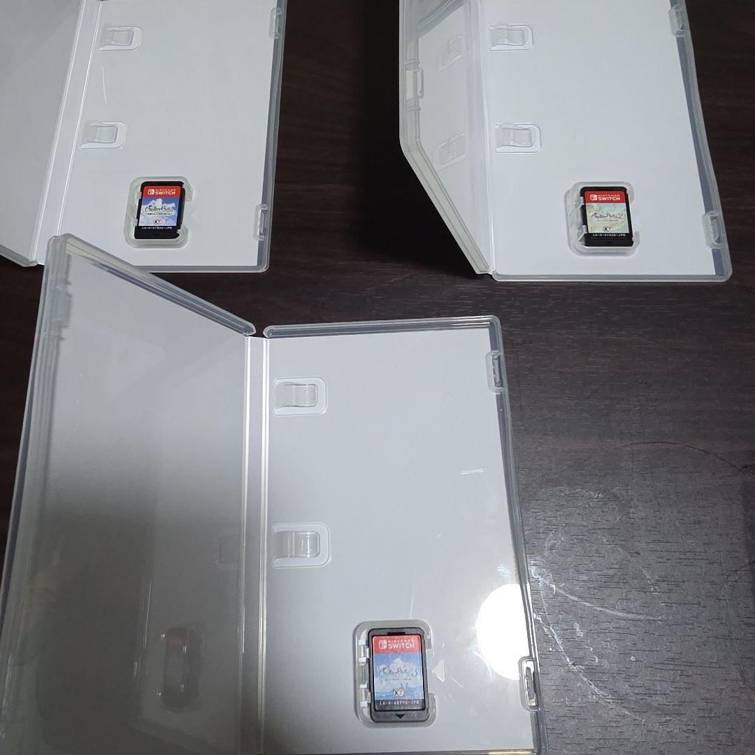 ニンテンドースイッチソフト　ライザのアトリエシリーズ3作セット売り