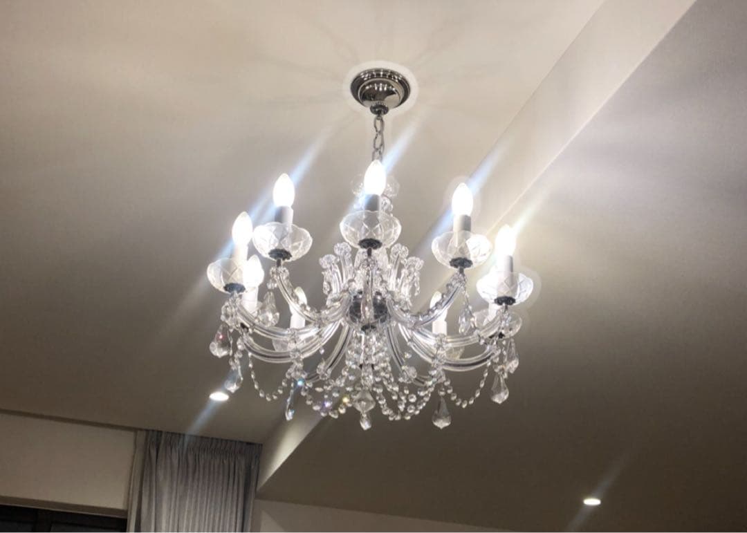 定価40万♡大塚家具購入クリスタル シャンデリア ARL-2930N/10CR