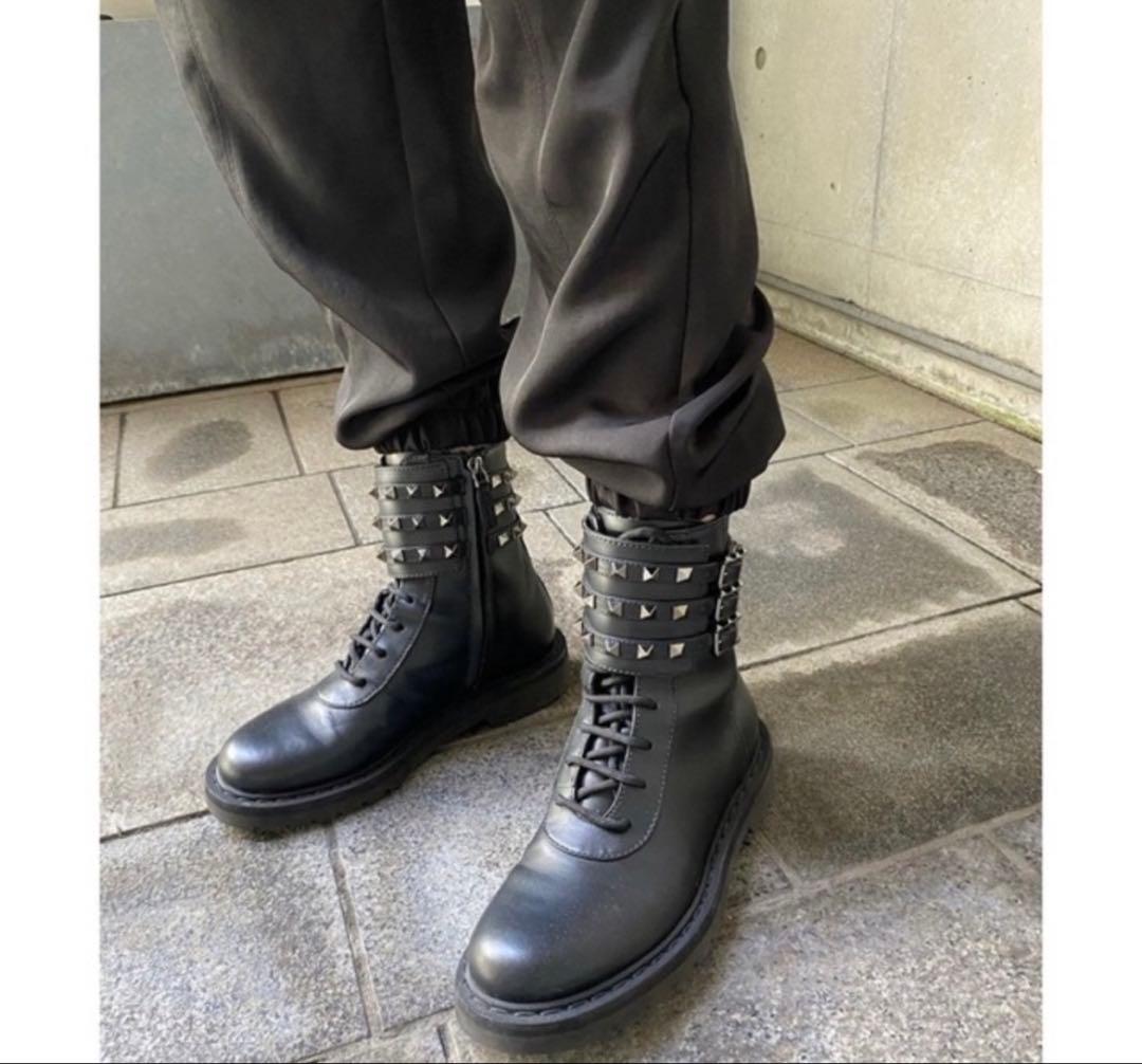 美品！ヴァレンティノ ロックスタッズショートブーツ