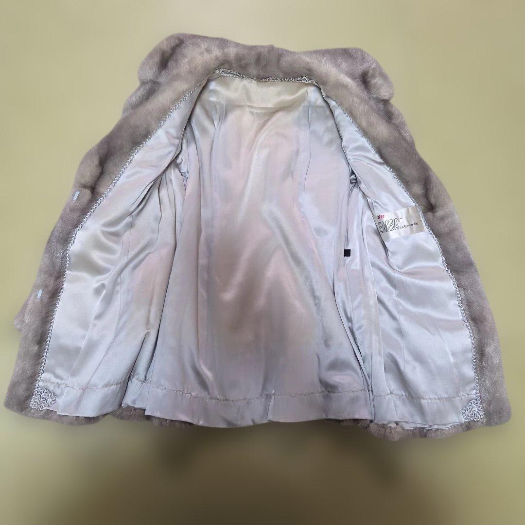 EMBA エンバ サイズ13号 サファイアミンク グレー系