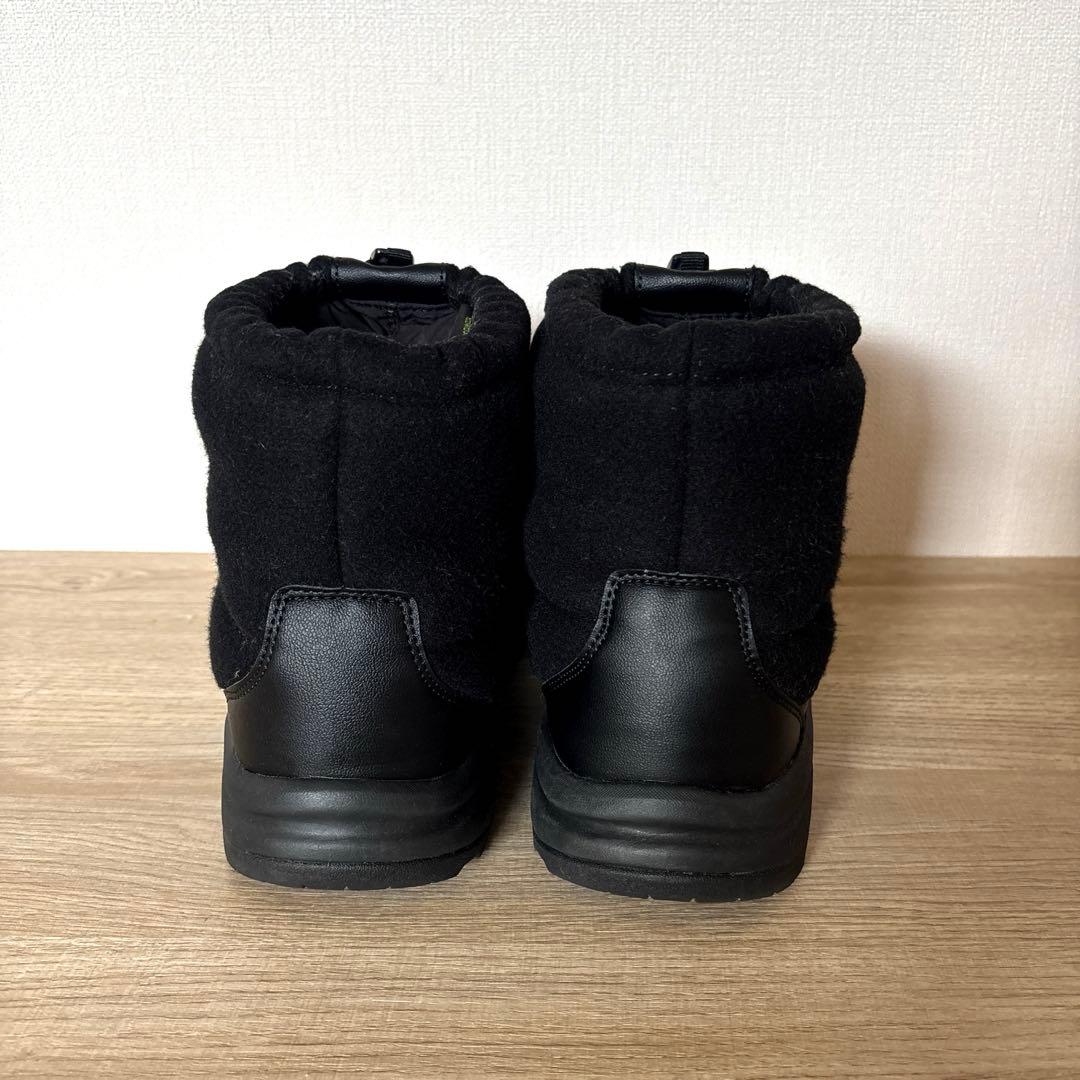THE NORTH FACE 防水ウール ブーツ ヌプシ　ブーティ 黒　ブラック