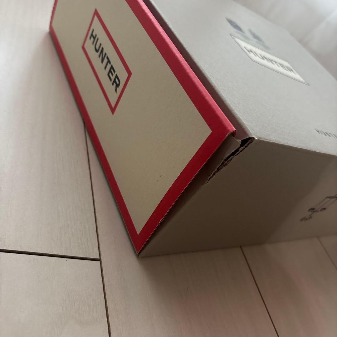 [新品] Hunter レインブーツ 黒 25cm