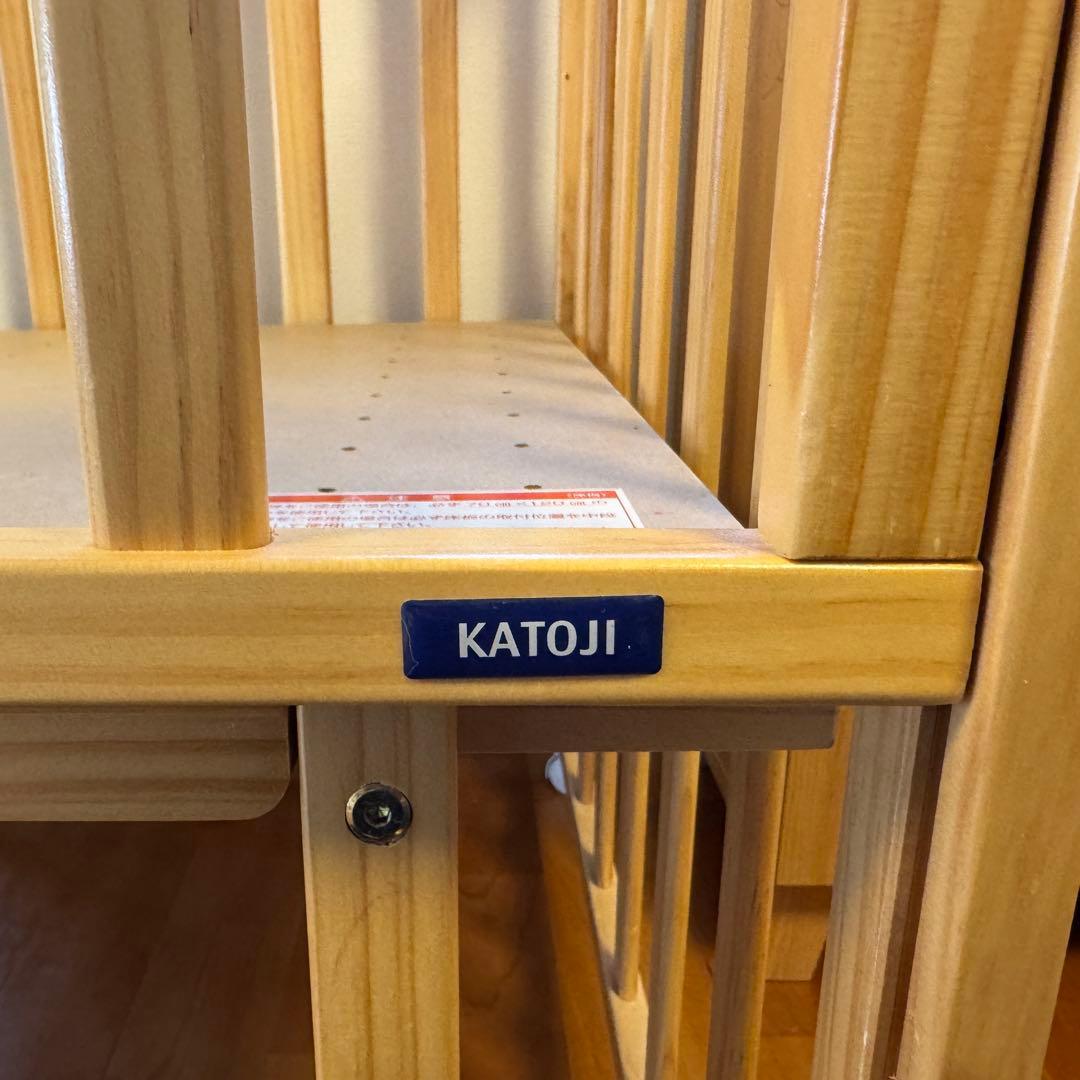 カトージ ベビーベッド 70cm x 120cm レギュラーサイズ