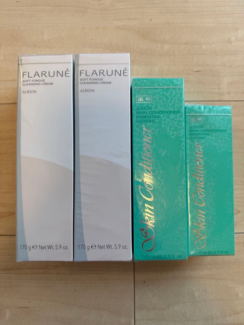 【新品】ALBION 薬用スキコン 、FLARUNÉクレンジングクリーム