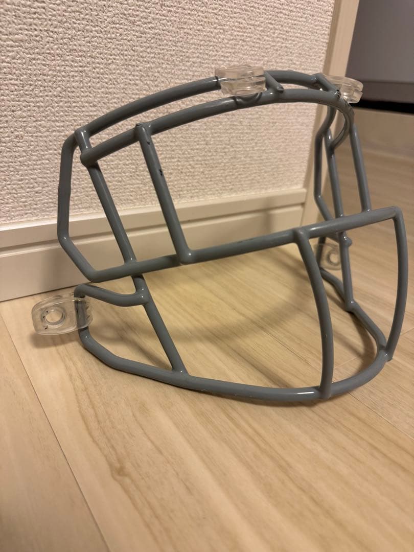 アメリカンフットボール フェイスガード グレー