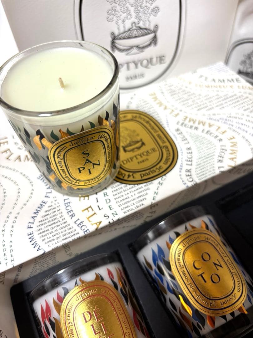 diptyque 限定キャンドル70g×3