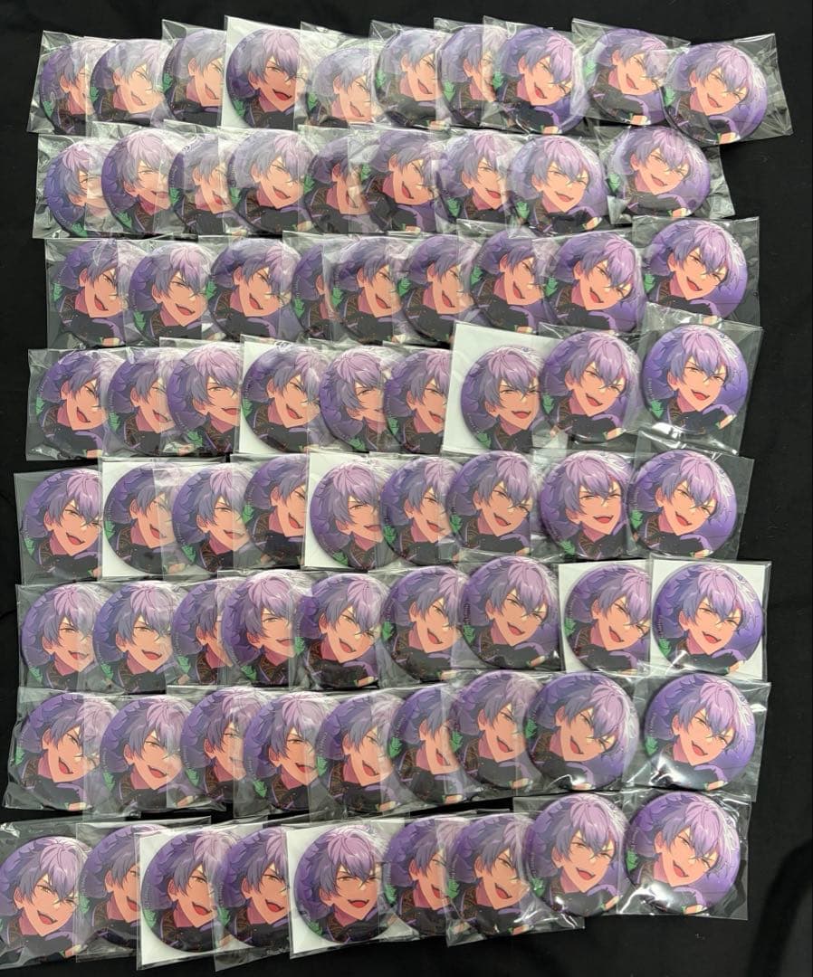 大神晃牙 あんスタ 缶バッジ　73個