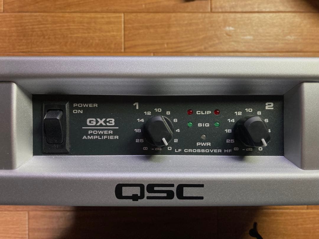 QSC GX3 パワーアンプ