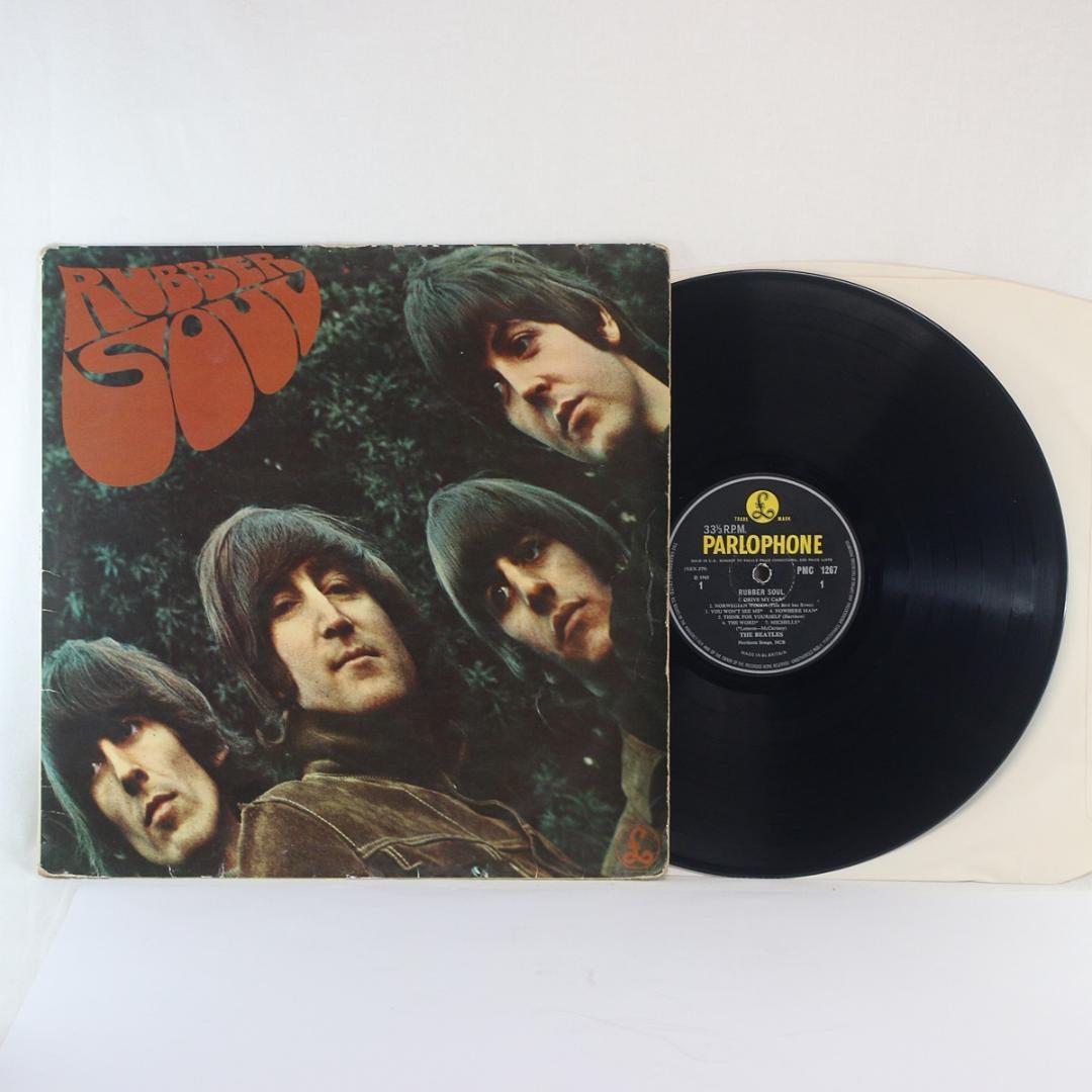 英LP The Beatles Rubber Soul UKオリジナル盤Mono