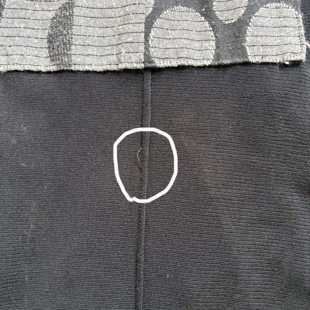 エイココンドウ パワーネット シアー パッチワーク ワンピース チュニック 変形