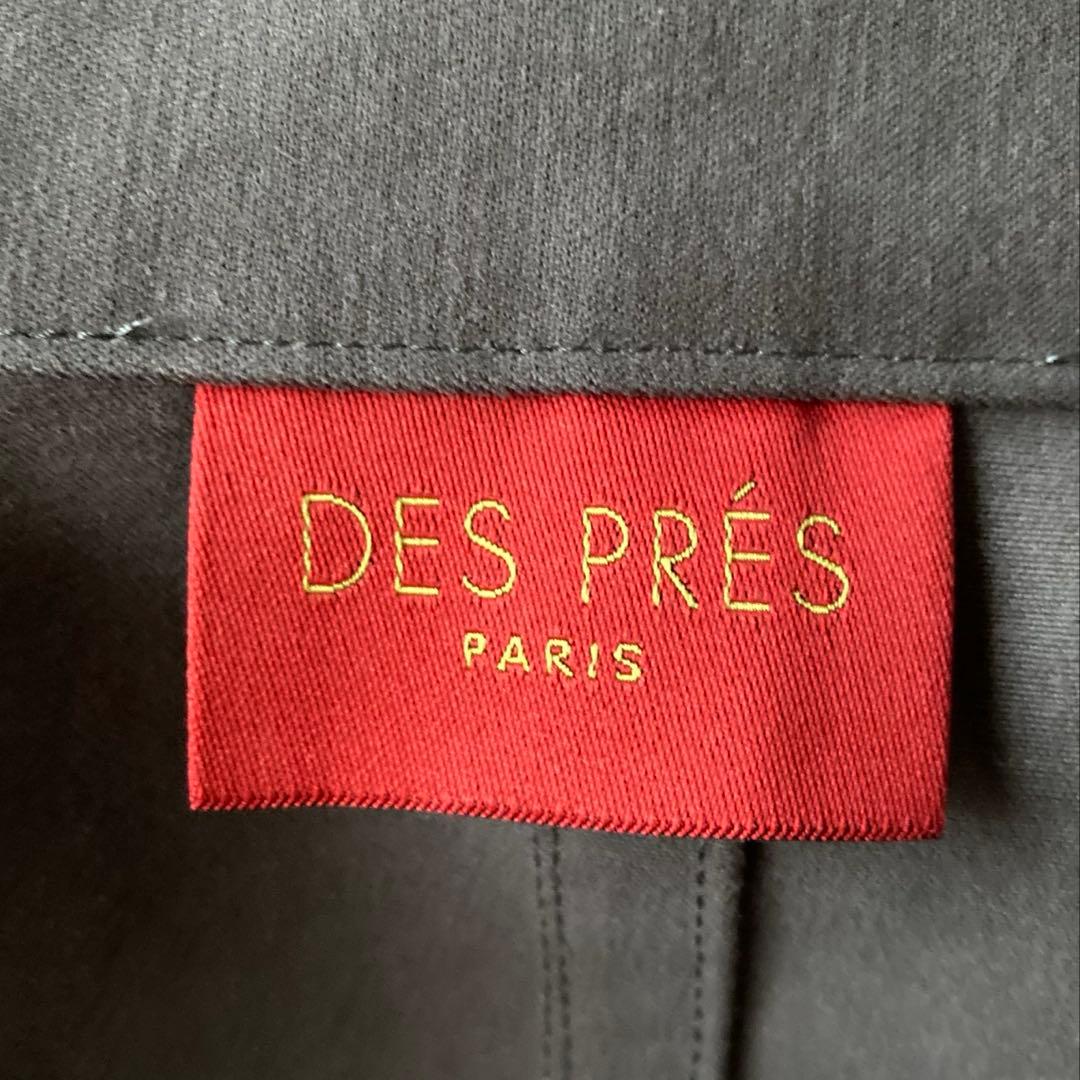 DES PRES 新品未使用 ジャケット コート コットン 厚手 ダークグレー
