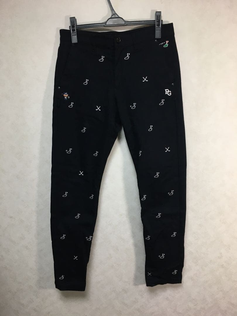 パーリーゲイツ×ラインコラボ 秋冬ストレッチパンツ メンズ サイズ4 M