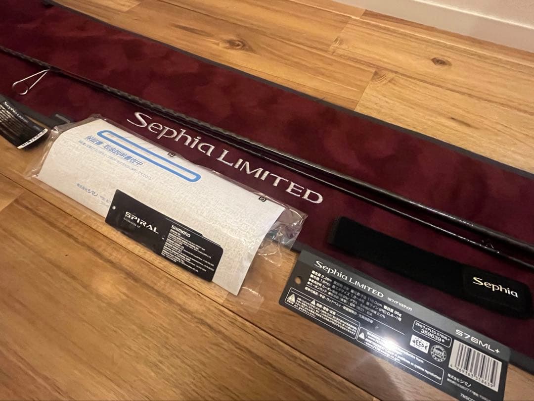新品 25 シマノ セフィアリミテッド S76ML＋ エギング ロッド 76
