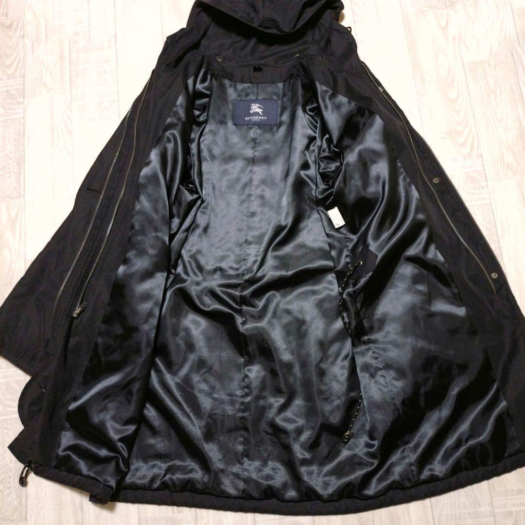 バーバリー　モッズコート　ノバチェック犬　4ウェイ　ライナー　フーディー