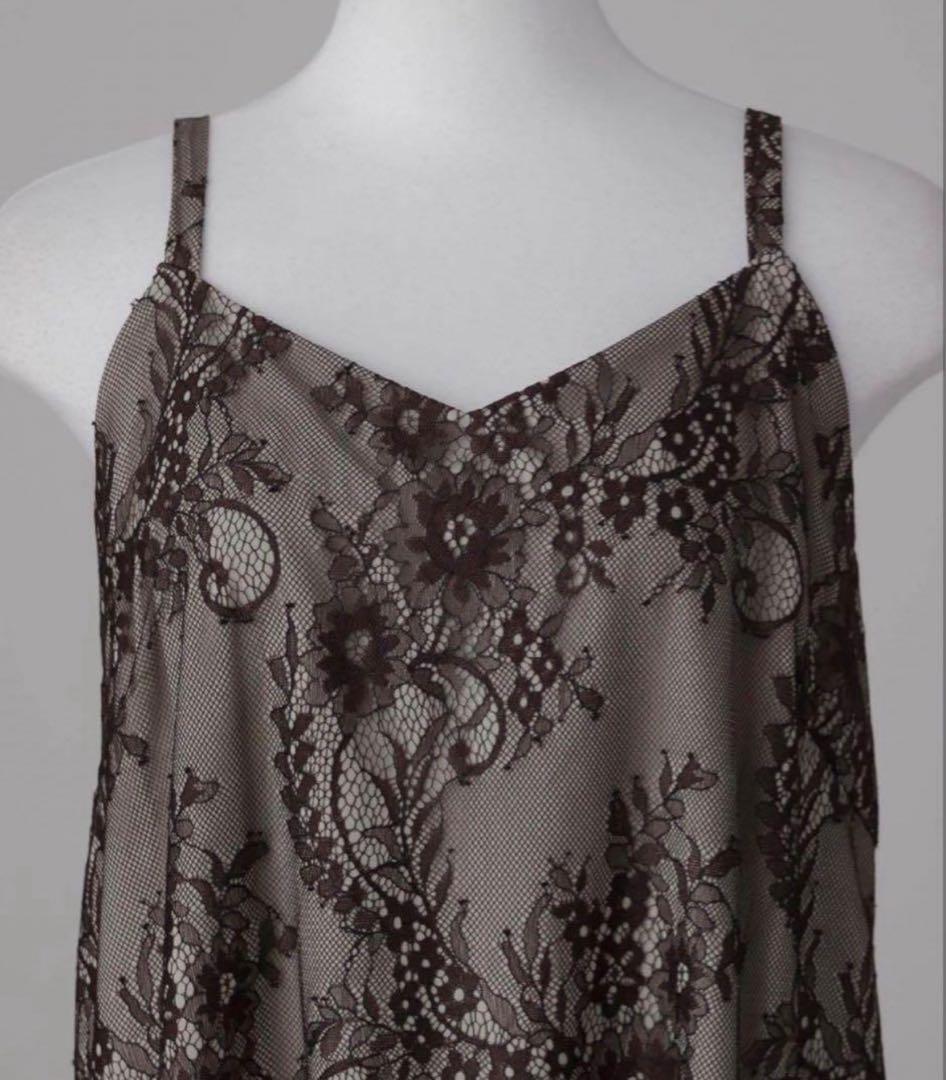 ★新品★ドリードール　Aラインシアードレス　ブラウン　M