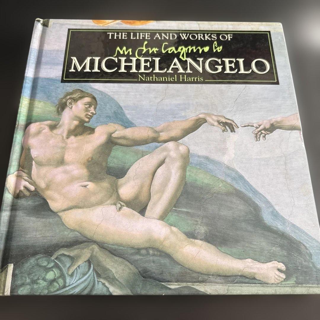 《The Life and Works of Michelangelo》洋書