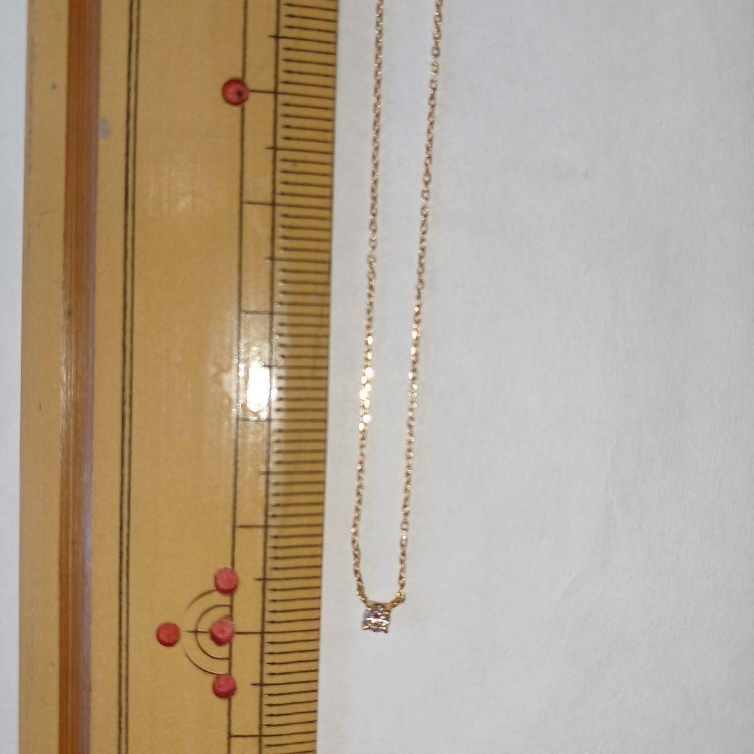 ぽ*ず様 ヴァンドーム青山　キャトルネックレス　k18 ダイヤモンド　0.06カ