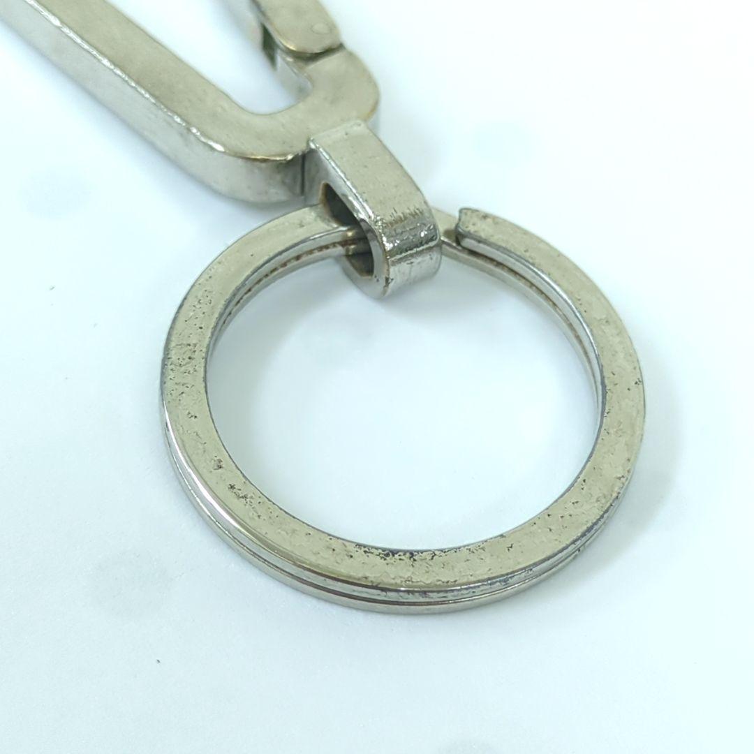 PRADA プラダ カラビナ キーリング キーホルダー シルバーカラー