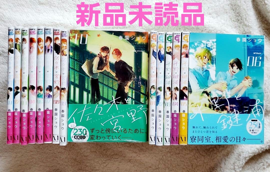 佐々木と宮野 平野と鍵浦　15冊セット