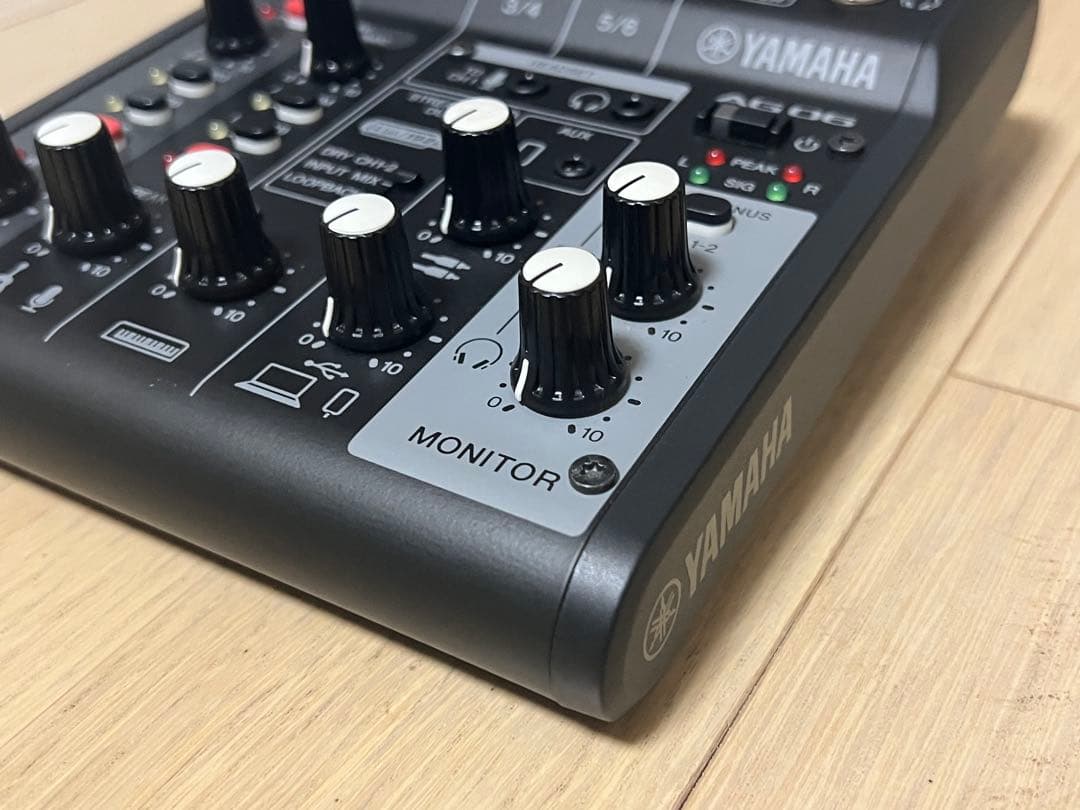 YAMAHA AG06 MK2 ミキサー/キャリーバッグ付き