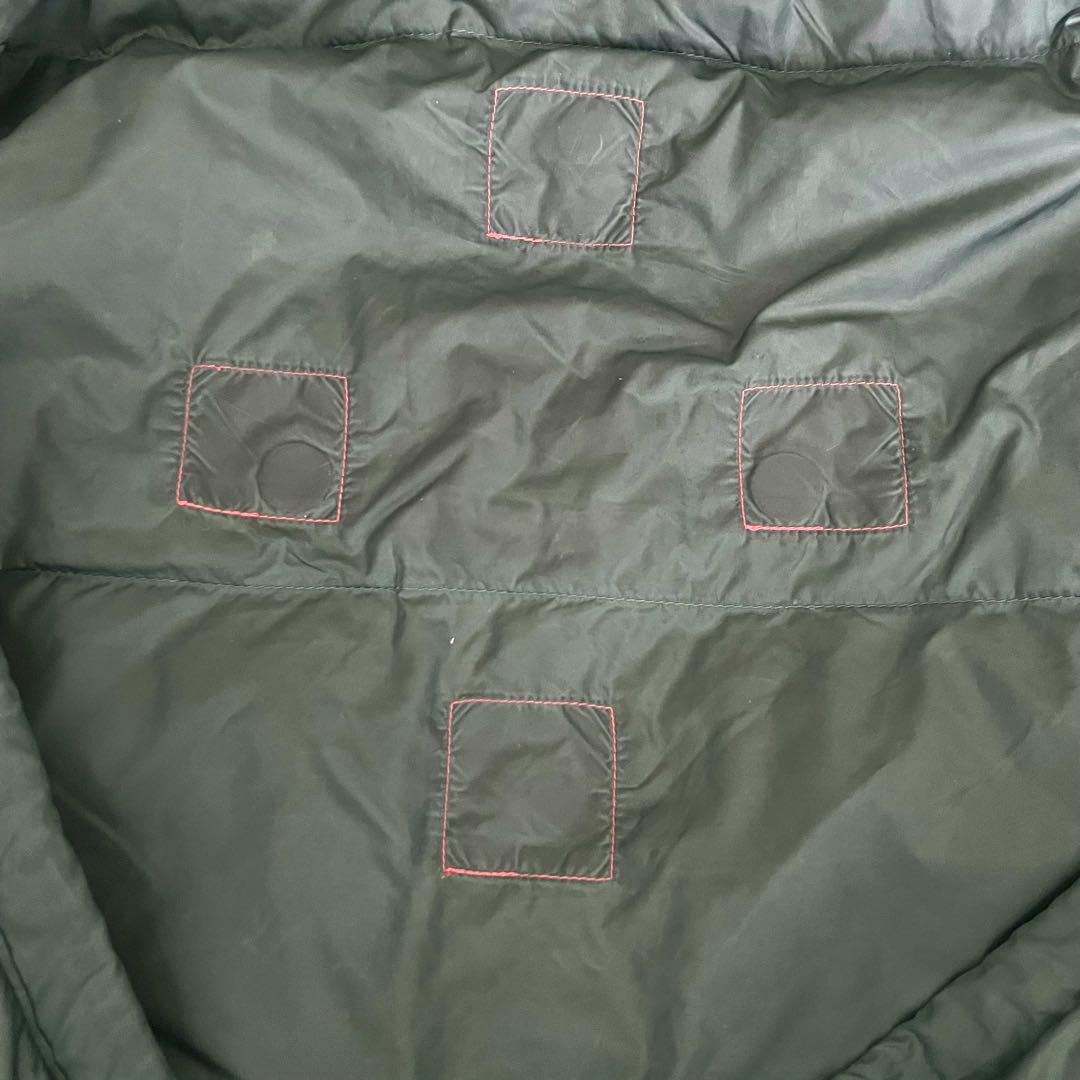 定価27万円★湧命力 パワーシュラフ ラージ グリーン 寝具 寝袋 ユー 中古