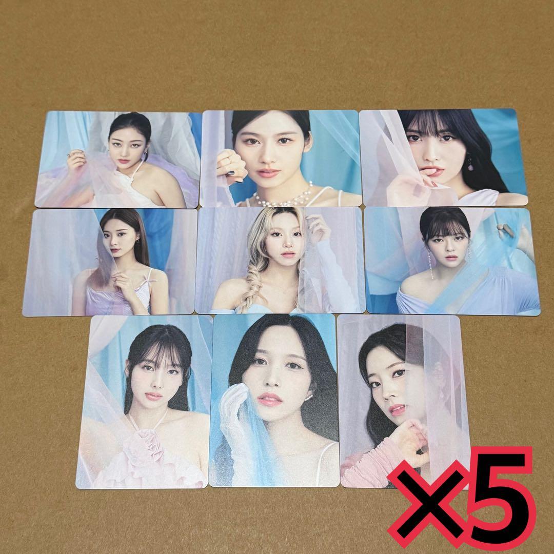 TWICE トレカ　9種　×5 大阪　会場　長居　hare hare ハレハレ