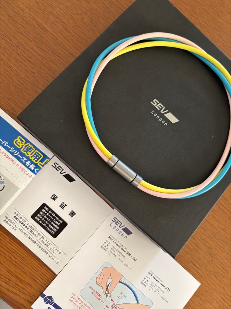 SEV/チタンネックレス/44cm/カラフル/type3Ti