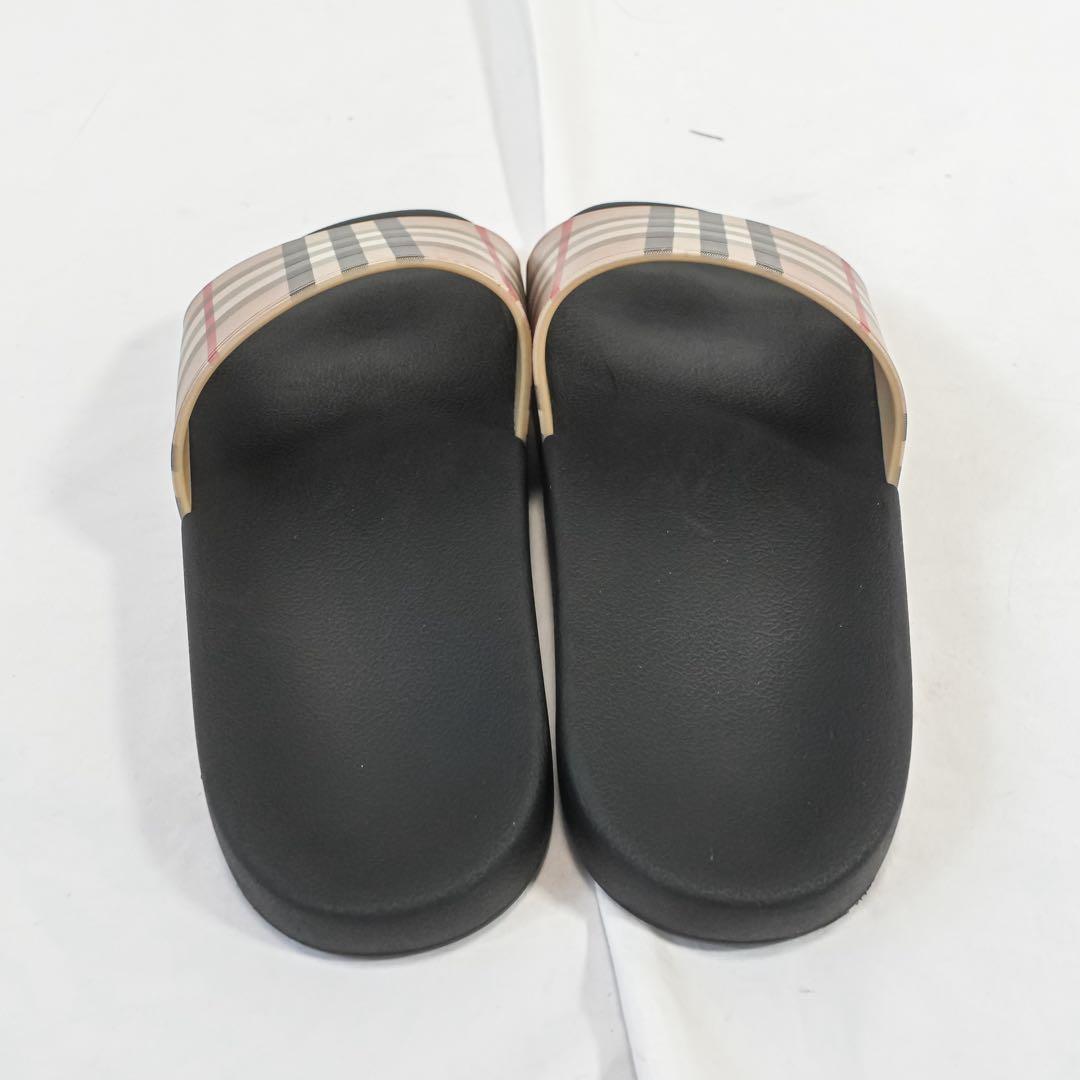 ☆極美品☆ 現行 バーバリー スライド サンダル ノバチェック 40サイズ