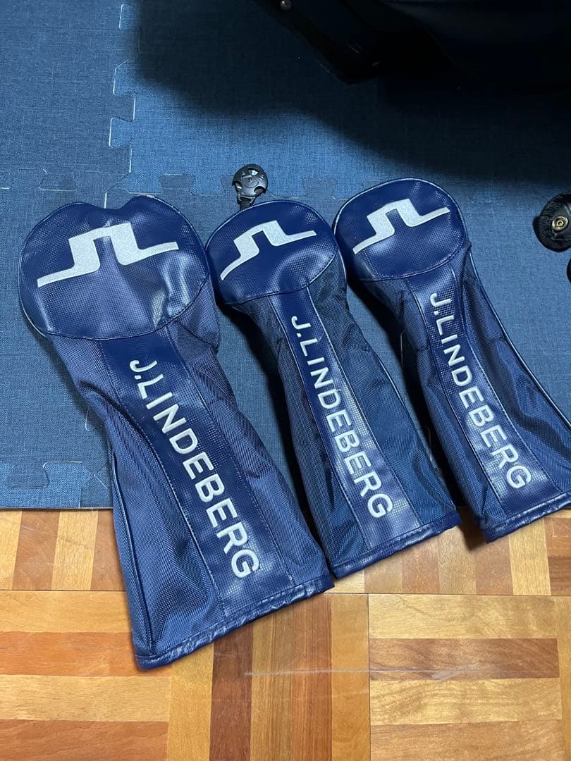 J.LINDEBERG キャディバッグ ヘッドカバーセット