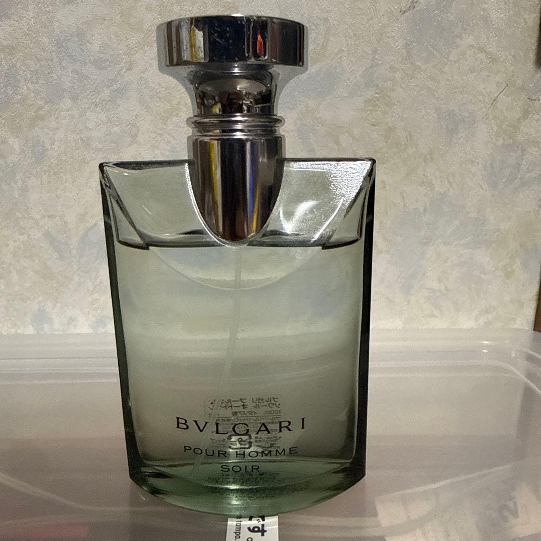 BVLGARI プールオム ソワール EDT 100ml 廃盤 残量7~8割美品